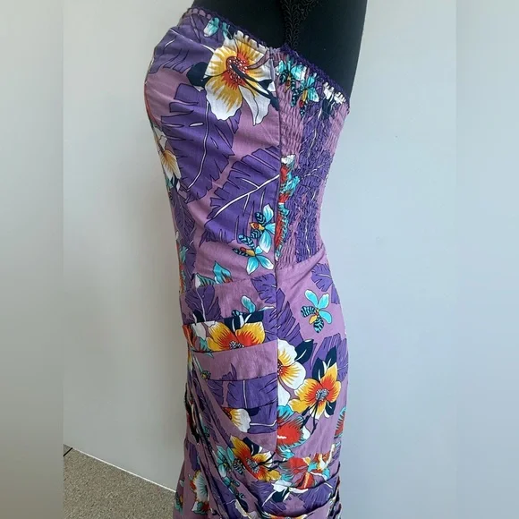 Chasing Unicorn Strapless hi-low dress - Picture 3 of 12